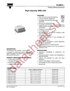 VLMS31J1L2-GS08 datasheet  